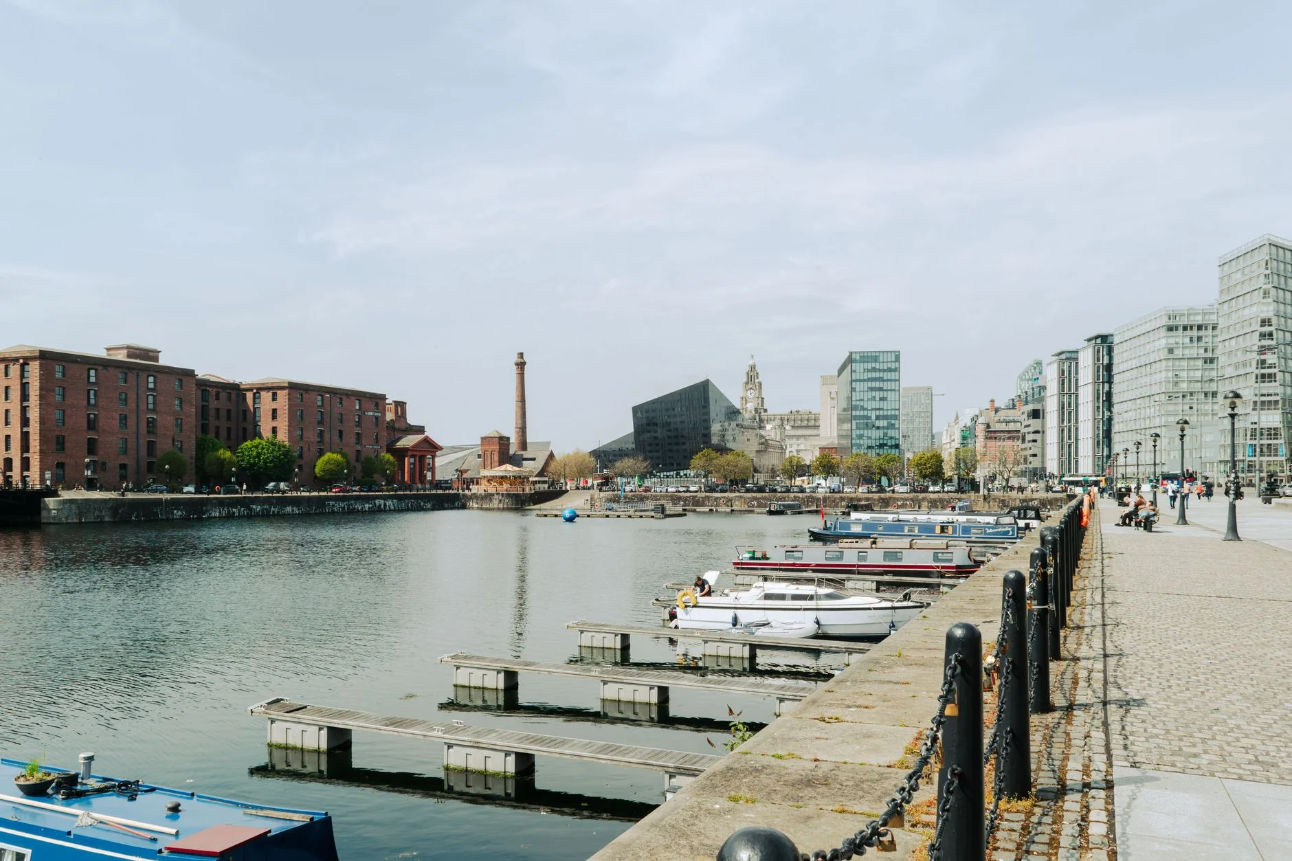 Alışveriş Merkezinin Altındaki Sır: Liverpool'un İlk Kapalı Liman Havuzu