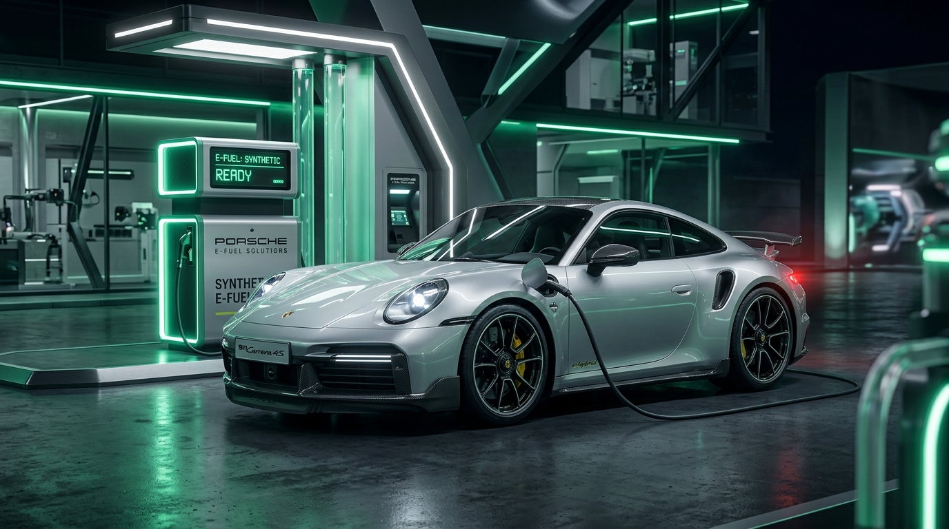 Porsche’den İkonik Hamle: Sentetik e-Yakıtlı Yeni 911 Hibrit Pistte!