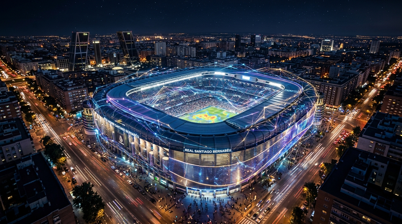 Avrupa’nın En Akıllı Stadı: Real Madrid Bernabeu’da Yapay Zeka Dönemi!