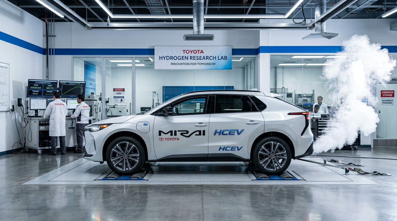 Toyota’dan Elektriğe Alternatif: Hidrojen Motorlu Yeni SUV Tanıtıldı!